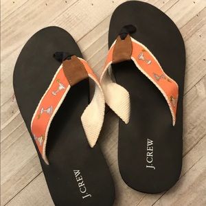 J Crew Margarita flipflops